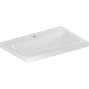 Vasque Geberit iCon 501835006, 70x48cm, blanc KeraTect, trou pour robinet central
