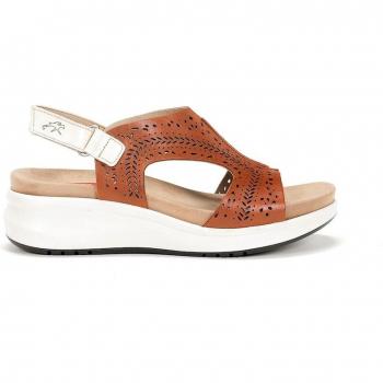Sandalia Abierta FLUCHOS F1481 para Mujer en Cuero