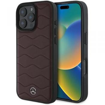 Étui en Cuir Mercedes pour iPhone 16 Pro Max 6.9