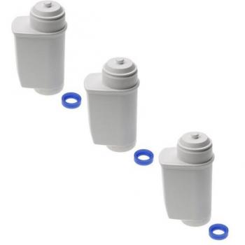 Vhbw White Water Filter Trio for Gaggenau CM250 Espresso Maker