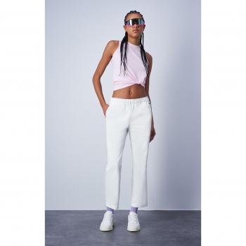Champion 117202 Pantaloncini per Attività – Bianco, Stile Relaxed