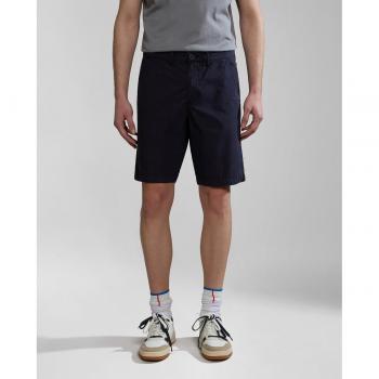 Napapijri Nakuru 6 Dunkelblaue Stoffshorts Regular Fit 33 Herren