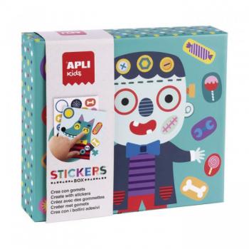 Jeu de gommettes