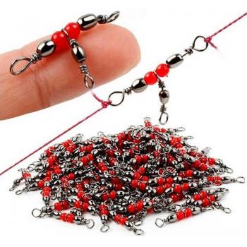 50pcs Corrosion-Resistant Mini Fishing Connectors