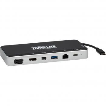 Station de connectivité Tripp Lite USB‑C : Hub 4K HDMI + VGA + USB 2.0/3.1 et Ethernet 10 Gbps