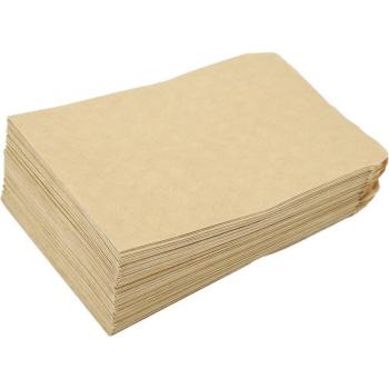 Bolsas de papel Kraft para semillas de arroz y trigo, 100 unidades