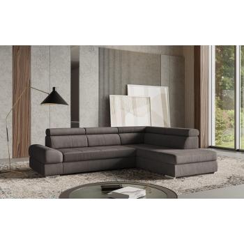 Sit&more Ecksofa »Broadway L-Form«, mit verstellbaren Kopfstützen