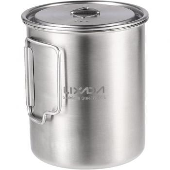 Lixada 750ml Camping Cooking Mug