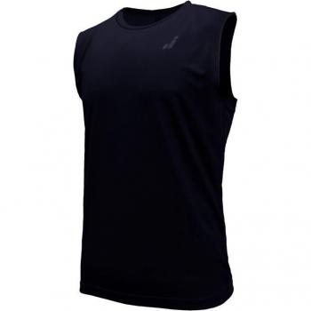 Camiseta Joluvi Shock tir negra para fitness masculino