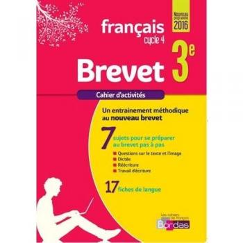 Cahier Français Brevet 3e 2017 Cahier d'exercices, Nivôse, Isabelle