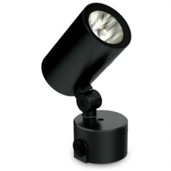 O‑Zone Grand Panneau Extérieur LED Noir 3000 K IP66 – Ideal Lux