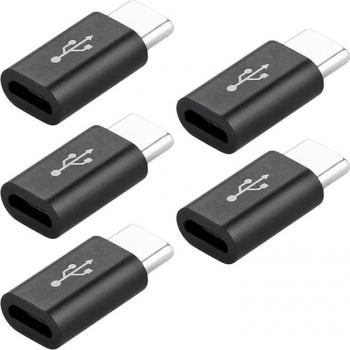 USB 3.1 Mikro-Weiblich zu Typ-C Männlich Adapter