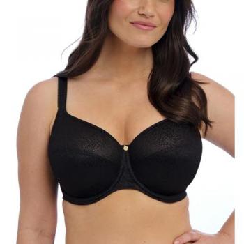 Fantasie Women's Demure Underwire Molded Non-Padded Bra – Black, 40FF