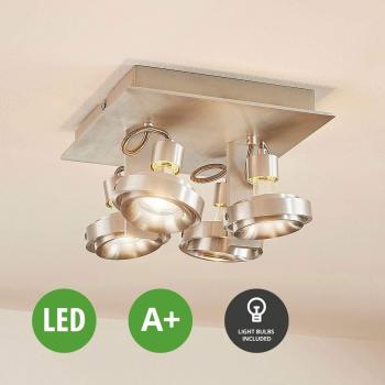 LED Einbauleuchte Teska 4-Flammen-GU10 Dimmbar – Lampenwelt