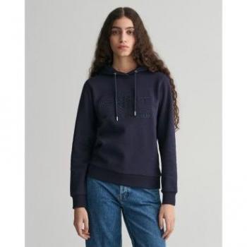 Sudadera Gant Tonal Shield Evening Blue