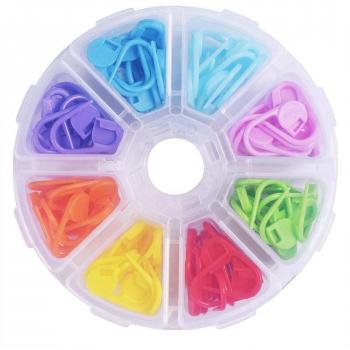 104 Pcs Plastic Stitch Markers
