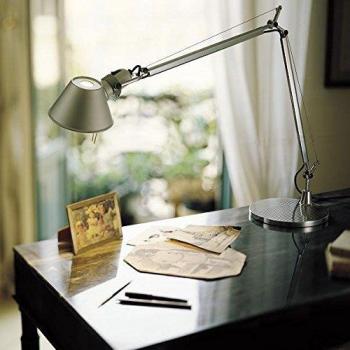 Lampe à poser Alu Anodisé TOLOMEO H64cm