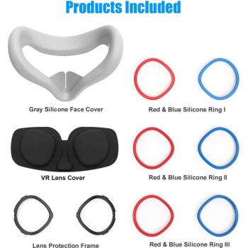 AMVR Oculus Quest 2 Silicone Face Cover Set