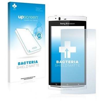 Entspiegelnde Schutzfolie matt für Sony Ericsson Xperia Arc S LT18i – Bakterienresistent