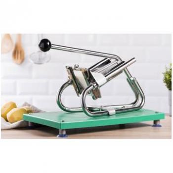 Couteau et poussoir pour frites