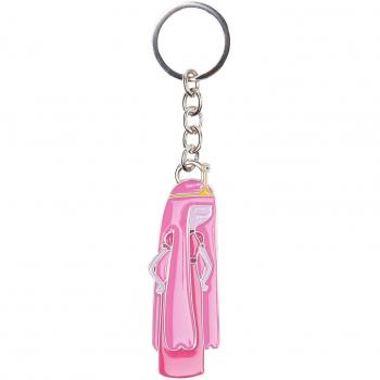 Keychain Principessa Bubblegum: Anello Metallo Argento Rosa