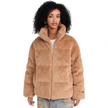 Chaqueta Acolchada para Mujer UGG Emmalyn, Marrón, Talla M