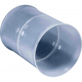 Fränkische Rohrwerk‑Muffe 40 mm Transparent