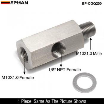 EPMAN 1/8 BSPT Oil Pressure Sensor Tee Adapter