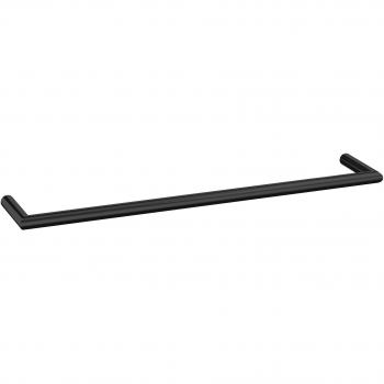 Porte‑serviettes 46,6 cm Inda – Modèle Gealuna, acier noir, sans plaque