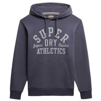 Superdry Herren Kapuzensweatshirt SD-ATHLETIC ESS HOODIE Grau XXL