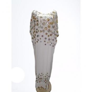 Vintage African Dress with Sequins