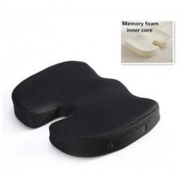 Gel-Filled Coccyx Support Pillow for Car, Office, and Home Use