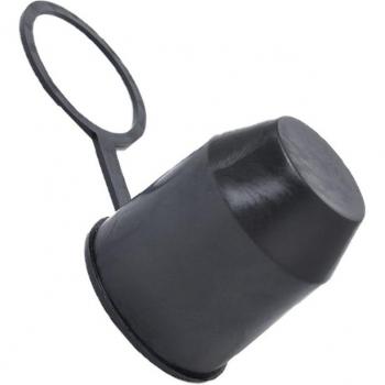 Protección Negra de Remolque 50 mm con Cobertura de Bola