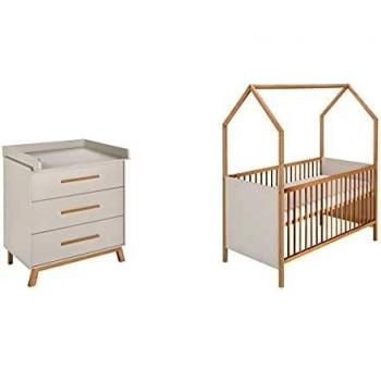 Schardt 3-tlg. Babyzimmer Venice mit Babybett Haus