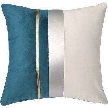 Funda de Almohada de Bloques de Color