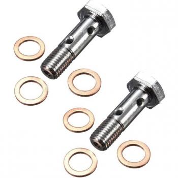 Perno de Banjo Doble de Acero Inoxidable para Freno