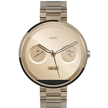 Moto 360 Metal Edition Light Gold-Finish Smartwatch