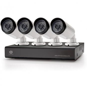 Conceptronic 4-Channel CCTV System with 2TB Hard Drive and Network Camera