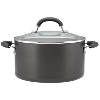 Origin Hard‑Anodised 5.7 L Stockpot – 24 cm