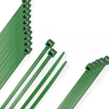 Wolfpack Brida Verde 4,6×390 mm – Línea Profesional 100 Pcs