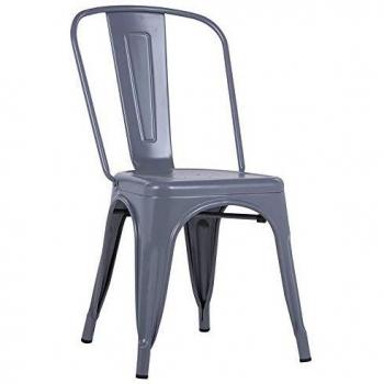 Casa Collection Set 4 Sedie Urban in Metallo