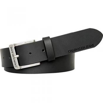 Calvin Klein Jeans Men's Signature 4cm CKJ Belt, Black (Black 001)