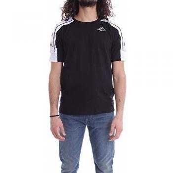 Kappa T-Shirt 222 Banda 10 ARSET M 903 Schwarz-Weiß