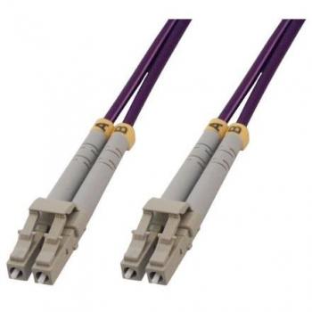 MCL LC/LC Multimode Verbindungsleitung 50/125 OM4, Violett