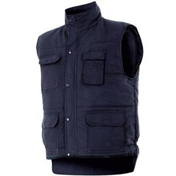 Chaleco Multibolsillo Acolchado Velilla Azul Marino Talla XXL