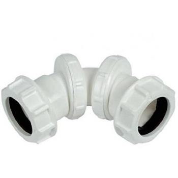 FLOPLAST 32mm Compression Waste Adjustable Bend