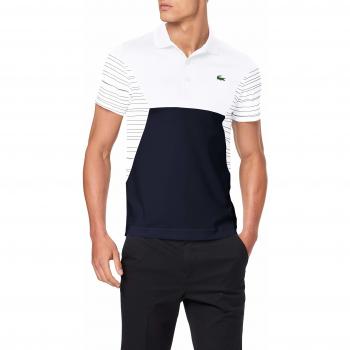 Polo Lacoste Sport Dh8488 Blanco (Marine) Hombre Talla 5