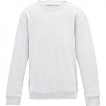 Awdis Just Hoods Boys' Children's Sweatshirt in Grey