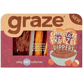 Cazos de Chocolate y Pretzel 29G (Paquete de 4)