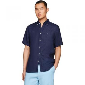 Chemisette blanche Tommy Hilfiger en lin